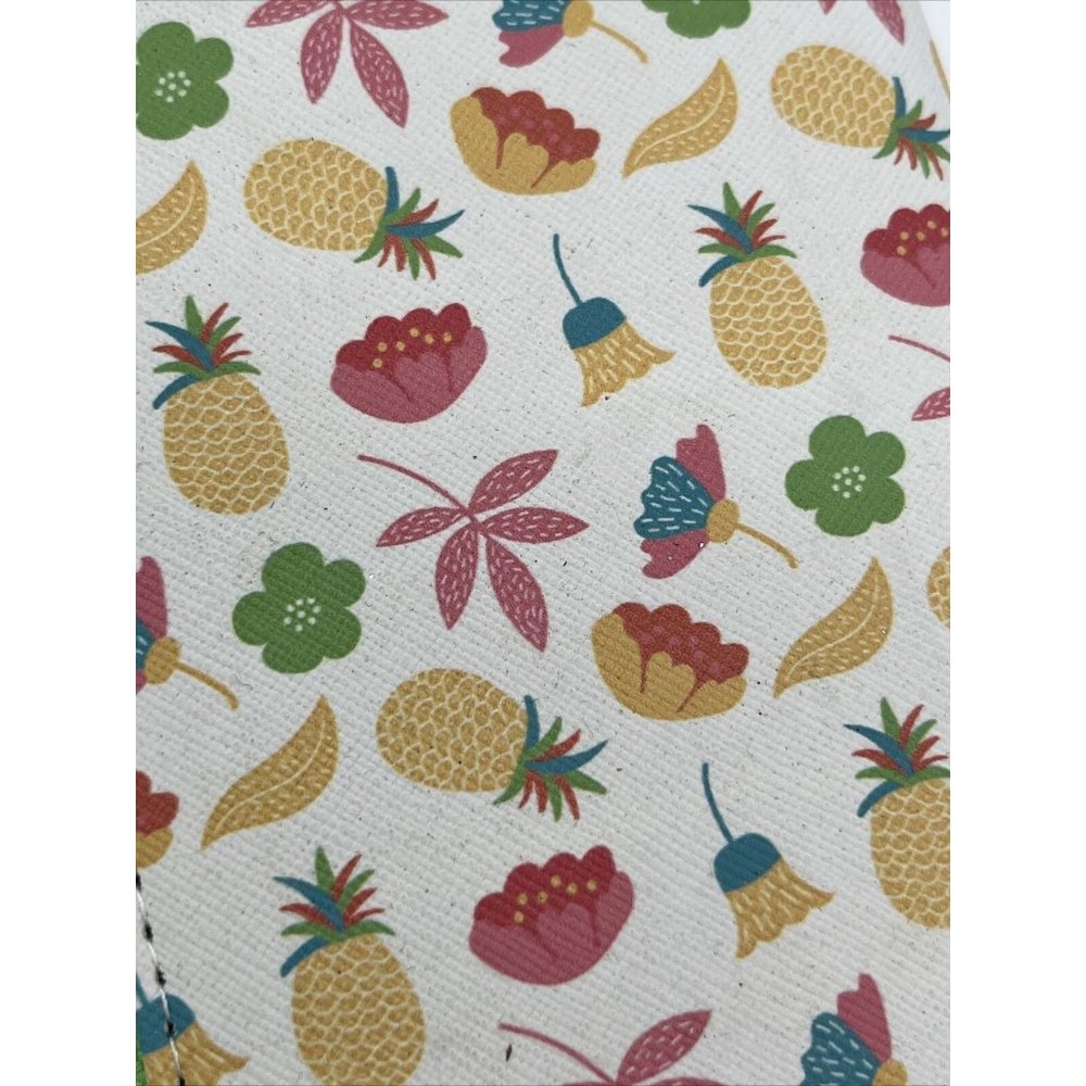 womens wallet Green and White floral & Pineapples by Heimish Atlantic Fashion. - Picture 2 of 11